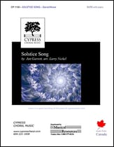 Solstice Song SATB choral sheet music cover